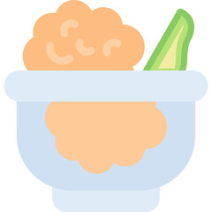 Railway Crossing Signal Flat Icon