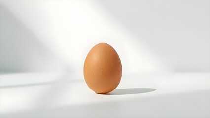 egg on a table