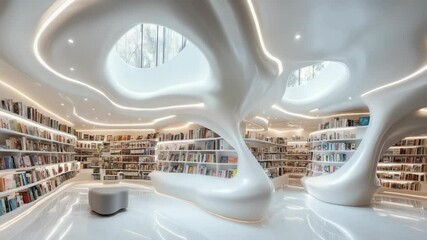A bookstore located inside a shopping mall, with a banner promoting an upcoming book signing event featuring a famous author, creating excitement and anticipation for the event