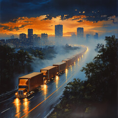 Transportation and logistics. 