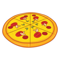 Pizza Illustration