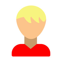User Profile Vector Flat Icon Design