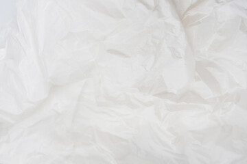 Plastic bag as a background.