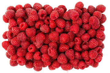 Tasty fresh raspberry as a background.