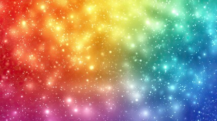 Fototapeta premium A colorful rainbow background, with vibrant hues against a transparent backdrop.