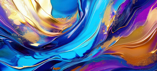 Digital abstract background texture brush strokes art painting colorful paint on canvas design create arts.