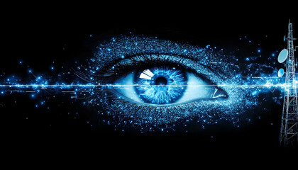 Digital eye technology communication network