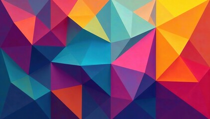 Abstract geometric shapes, vibrant color blocks, texture, geometric