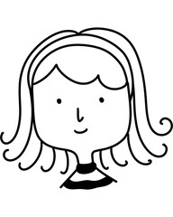 Girl drawing
