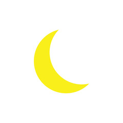 Moon icon vector illustration