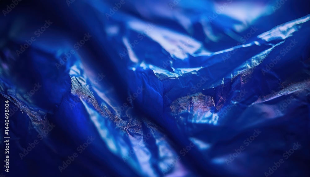 Aufkleber abstract blue crumpled fabric texture closeup for web backgrounds print graphics branding and creati