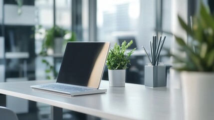 desk in an office, enables fast and reliable internet access to all devices in the surrounding area.