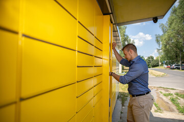 Collecting a Package from a Modern, Automated Locker for Enhanced Convenience and Security
