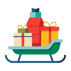 Christmas Sleigh Set Stock