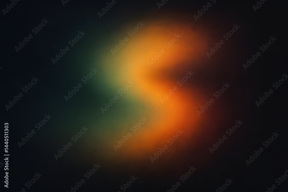 Poster abstract flowing light: a mesmerizing display of a wave of color gradient dances against a contrasti
