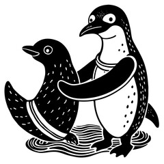 vector illustration of a bird