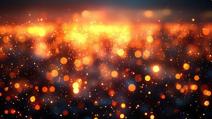 Fototapeta premium bright city lights bokeh