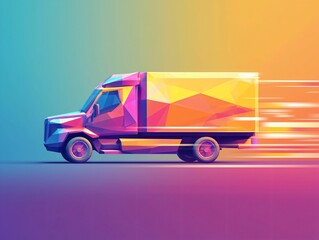 Fast Delivery Truck