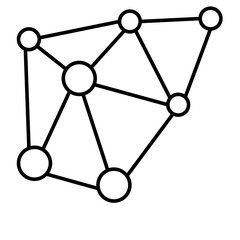 Connected Line Tech Decoration