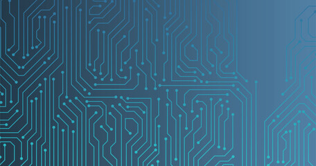 High tech technology geometric stock illustration. Abstract futuristic circuit board Illustration