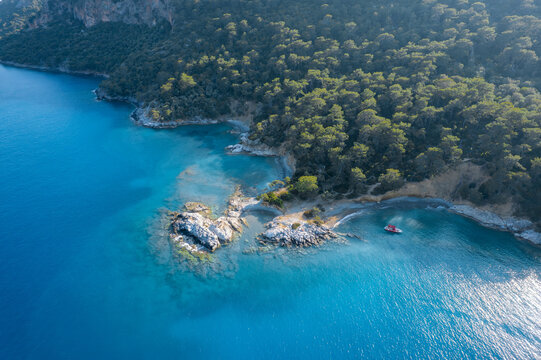 Fethiye Gemile Bay, Gemile Beach.