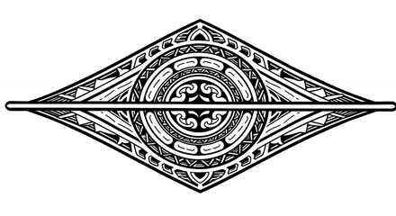 Intricate diamond pattern design