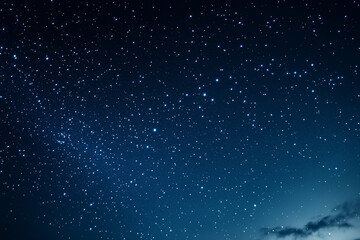 Fototapeta premium Starry Night Sky with Clear Stars