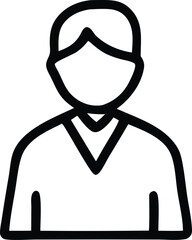 A business concept 3d illustration shows a man holding a blank sign, an icon for your design