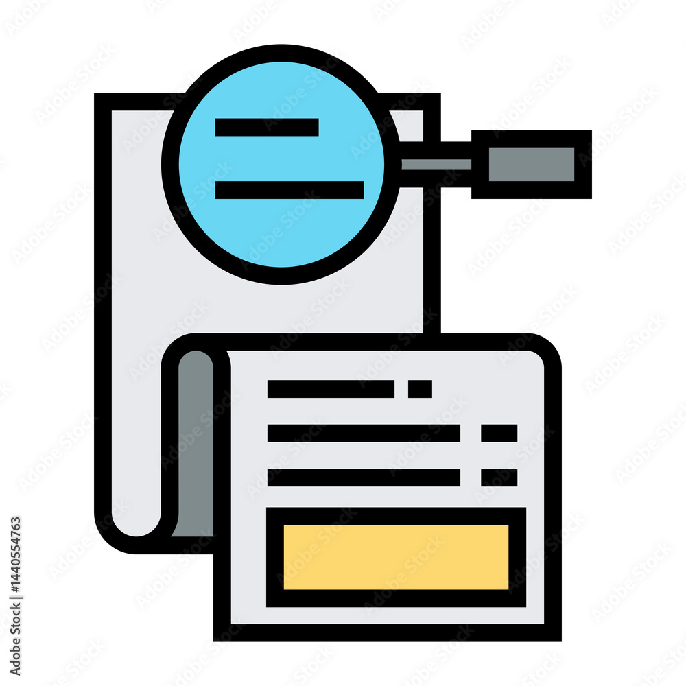 Aufkleber  data analytic   vector icon