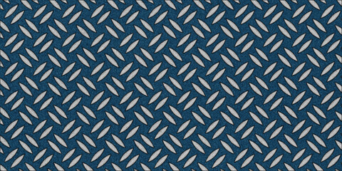 Double diamond metal background texture pattern