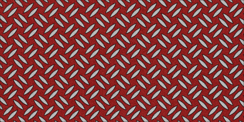 Double diamond metal background texture pattern