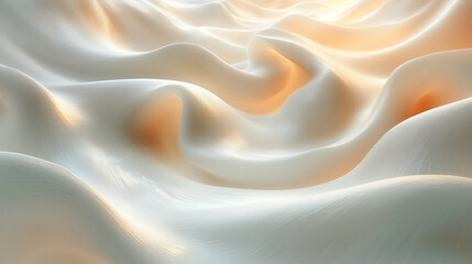 Fototapeta premium porcelain flow curve