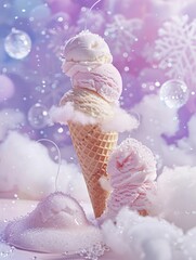 strawberry ice cream