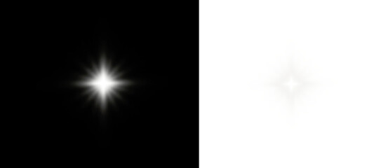 PNG white star flash and sparkle light with galaxy glow, cosmic beam in fantasy space background, PNG 1920 magic universe explosion with shimmer celebration and shining twinkle effect.