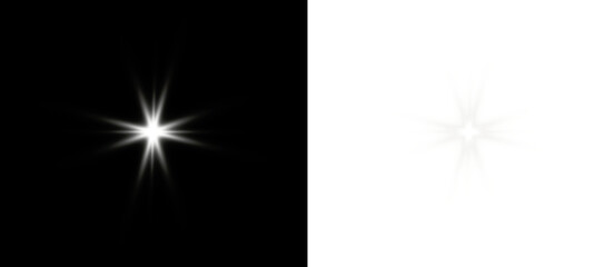 PNG white flash and light lens with starlight beam, sparkling shine and fantasy galaxy background, PNG magic twinkle shimmer with transparent cosmic effect for night celebration and event explosion.