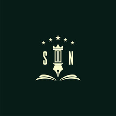 initials design modern legal attorney law firm lawyer advocate consultancy business logo vector