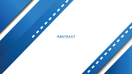 Obraz premium Abstract blue and white vector background, Design for prints, posters, cards, etc. Vector. 