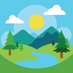 Obraz premium Environment Concept