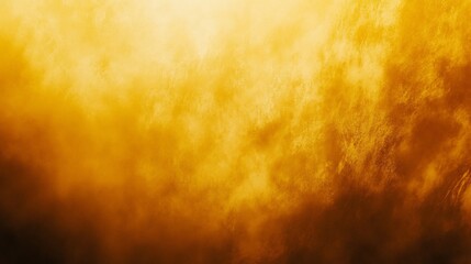 Ethereal golden haze sweeps across canvas