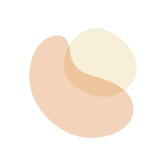 abstract blob shape element
