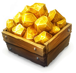 The Game asset for slot game, video game, mobile game element isolation, Vector