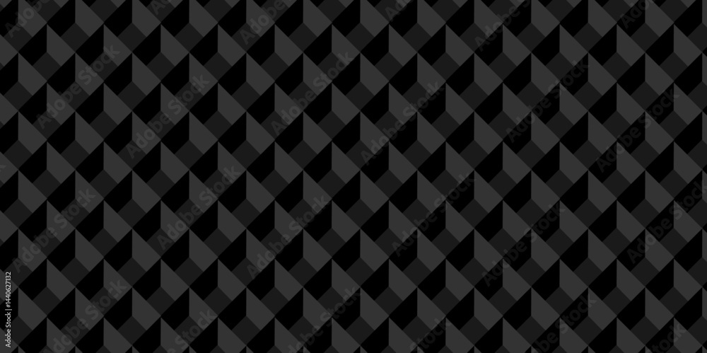 Poster vector of cube geometric pattern grid backdrop triangle background. abstract cube geometric tile and