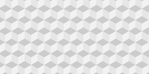 Minimal cubes geometric tile and mosaic wall grid retro digital tiles wallpaper background. white and gray block cube structure square triangle texture vintage design.	

