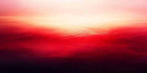 Fototapeta premium Fiery cloudscape ablaze with radiant intensity