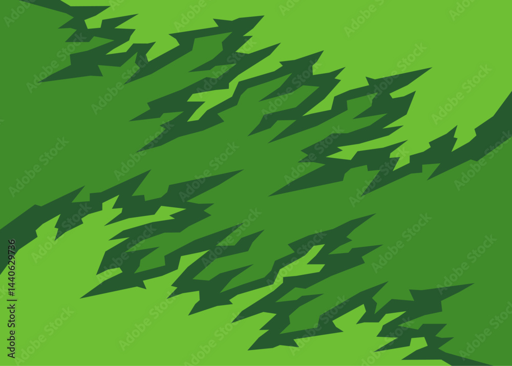 Poster abstract background with geometric jagged line pattern and with some copy space area