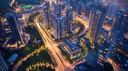 Obraz premium Real estate investment can contribute to community development, urban regeneration, and economic growth.