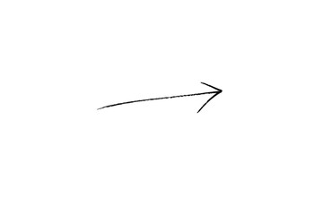 arrow doodle scribble hand drawing element