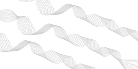 Abstract wave line for banner, wallpaper background with wave design.Abstract background with business lines.Dynamic flowing wave lines design element. Futuristic technology and sound wave pattern.
