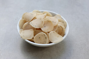 Vietnam prawn crackers, uncooked prawn cracker