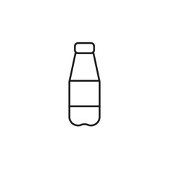 bottle water icon. bottle water Symbol sign for mobile concept and web design. Vector icon, Logo illustration, Vector graphics